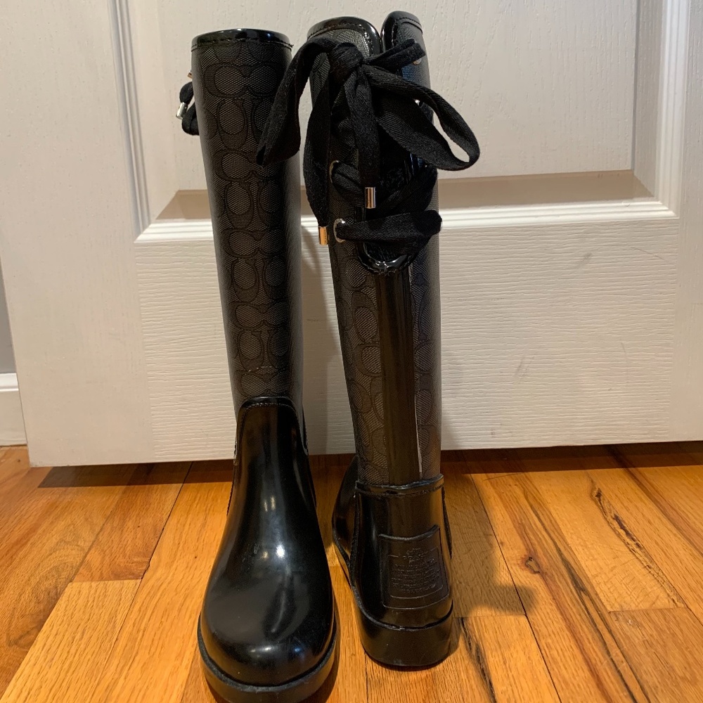 Coach Rain Boots
